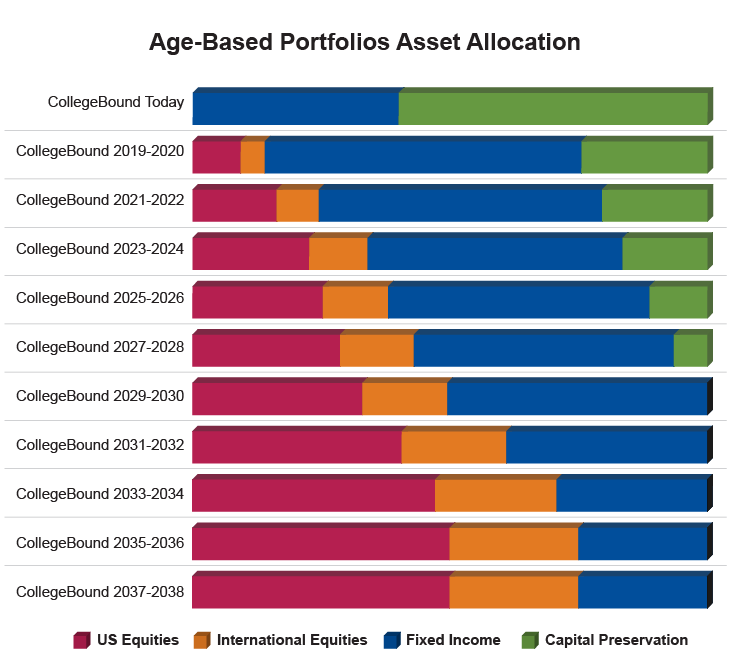 Asset Allocation By Age Chart