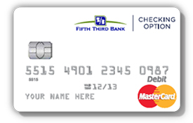 Sample debit card